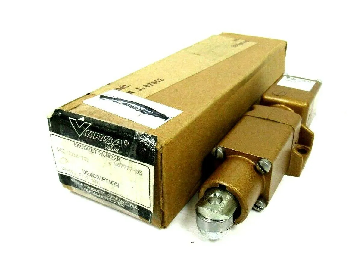 NEW VERSA VALVES VCS-3312-18S SOLENOID VALVE VCS331218S