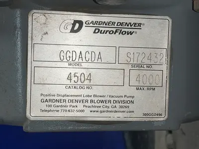 Used GARDNER DENVER GGDACDA Miscellaneous MRO Ohio US | HGR 24 #1548226