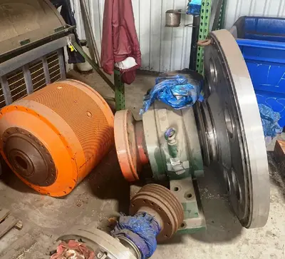 Sharples PM-95,000 Super-D-Canter centrifuge, 316SS.