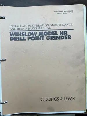USED GIDDINGS & LEWIS WINSLOWMATIC HR