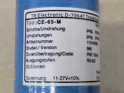 NEW TR ELECTRONIC 110-00583