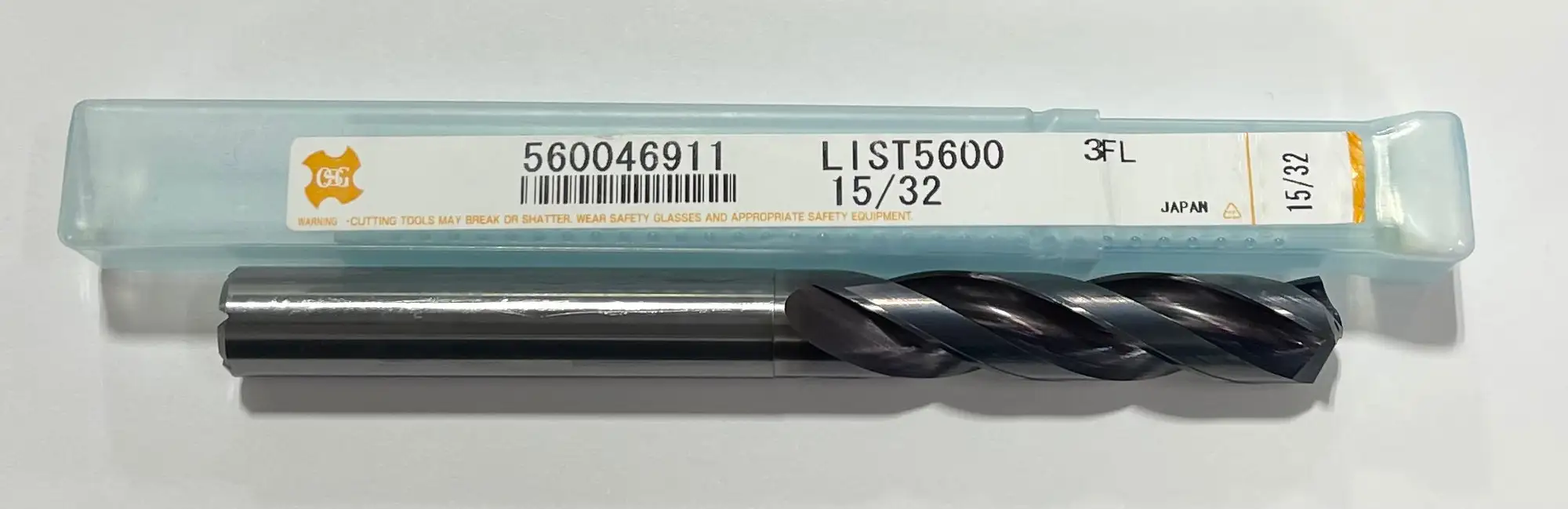 OSG 15/32" Solid Carbide Drill WD1 Coating Coolant Thru MEGA Muscle Drill 3FL