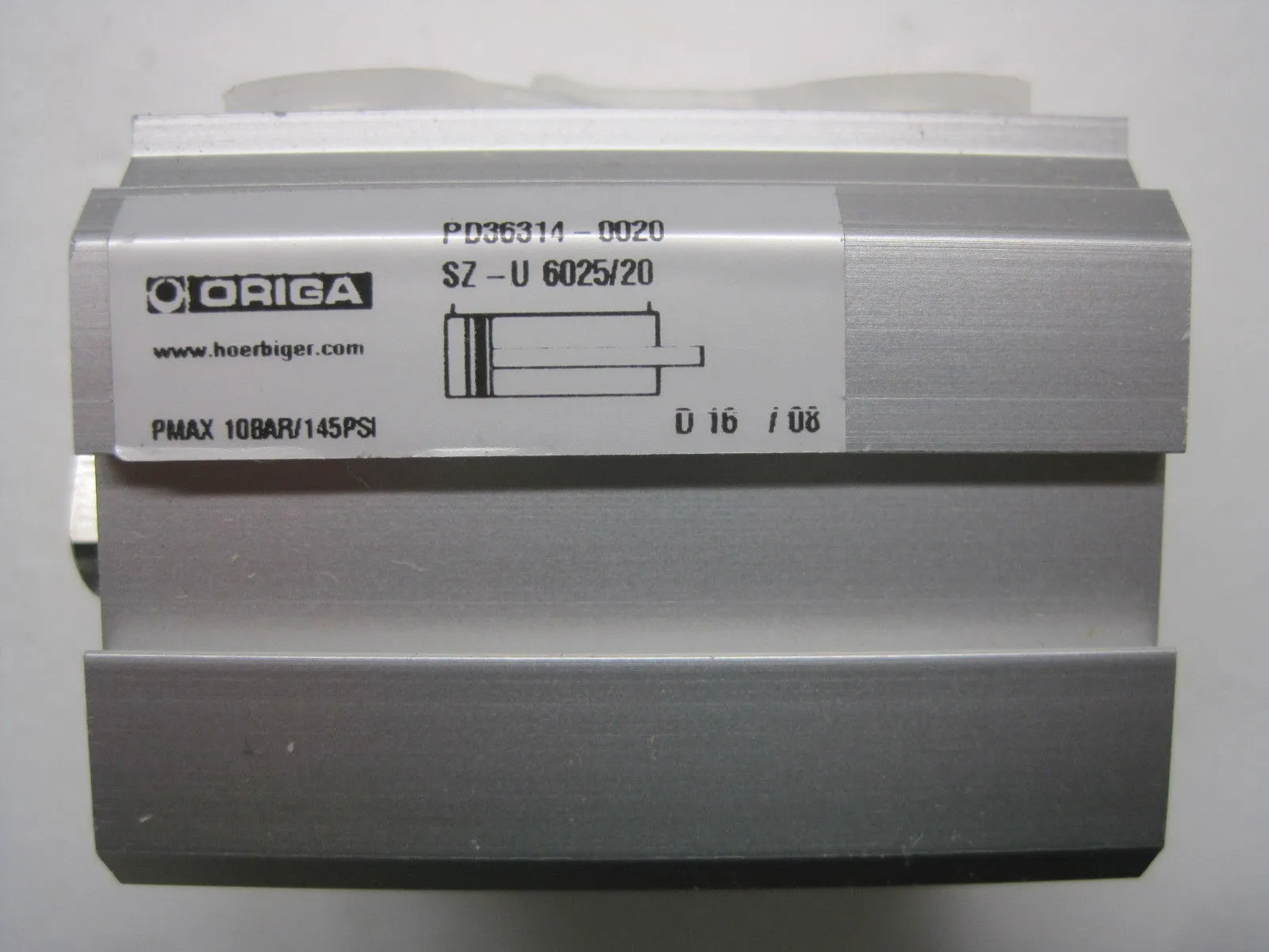 NEW HOERBIGER ORIGA PD36314-0020 CYLINDER