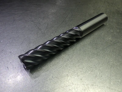 Data Flute 3/4" 5 Flute Carbide CR Endmill 3/4" Shank MHCRL50750-060C11 (LOC3475)