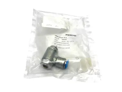 193151, GRLA-3/8-QS-10-D | Festo GRLA-3/8-QS-10-D One-Way Flow Control Valve 193151 - New