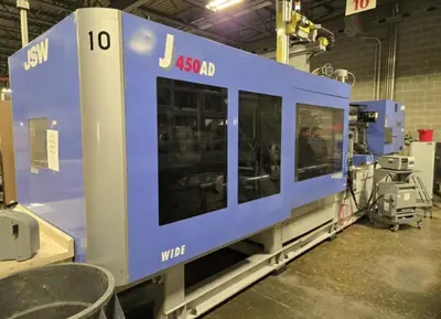 Used 2008 JSW J450AD-1400H Injection Molding Machines Georgia US | Zag Equipment #1284637