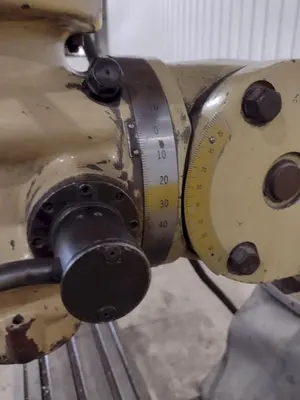 3 HP MICROCUT MODEL #1050 VERTICAL RAM KNEE MILL: STOCK #21730