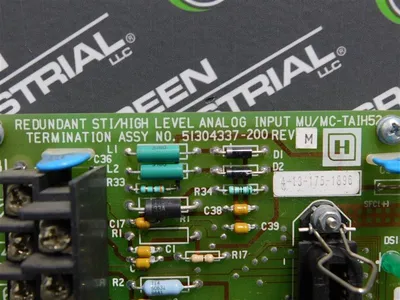 Honeywell 51304337-200 Red STI/High Level Analog Input Term. Assy. Rev. M Used