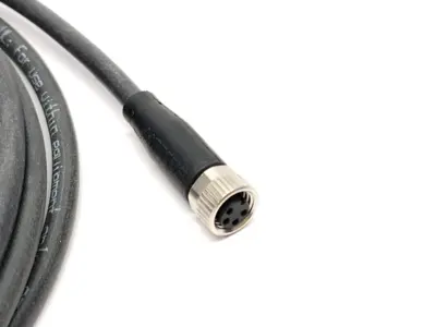 USED BALLUFF DOUBLE ENDED CORDSET M8 4-PIN 2M BCC M314-M314-30-304-PX0434-020