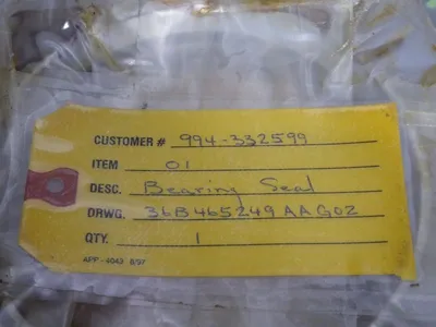 Unbranded 994-332599 Oil Bearing Seal for a General Electric Co. Generator New