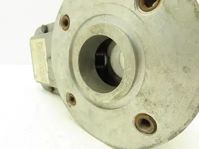Vacuum Research Company S482 2" Flanged Knife Manual Gate Valve Rubber Seat