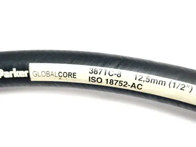 387TC-8 | Parker  Global Core Hydraulic Constant Working Pressure Hose 3000psi 6FT - New Other