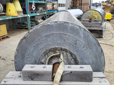 36"x96" Conveyor Drum Pulley