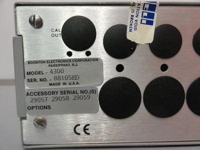 USED BOONTON 4300
