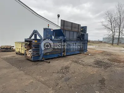 Used AMERICAN BALER 7242 AT960 HORIZONTAL AUTO TIE Balers Indiana US | US Recycling Equipment #1341672