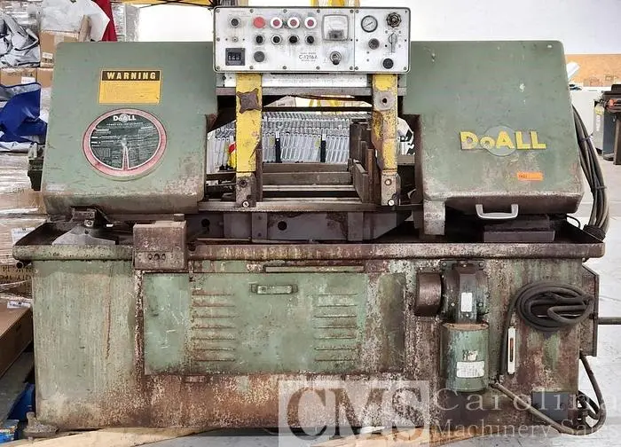 Used DO ALL C-1216A METAL CUTTING HORIZONTAL BANDSAW Horizontal Band Saws North Carolina US | CAROLINA MACHINERY SALES #421047
