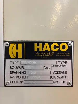 HACO ERM 30135 BC55Gr Press Brakes | FERRIC Machinery, Inc. (3)