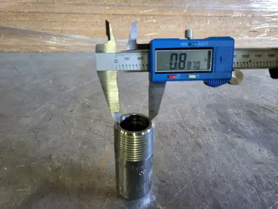 1" Threaded Round Head Plug, WPB