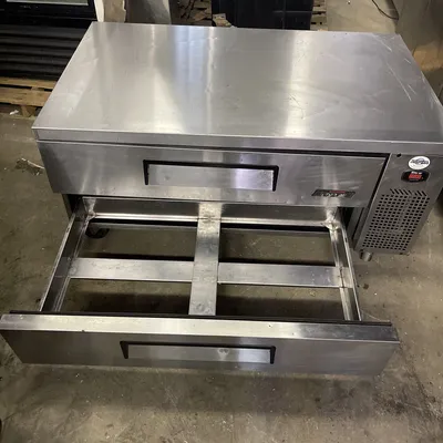 174-0150 Turbo Air TCBE-52SDR 52” Self Contained Chef Base Cooler