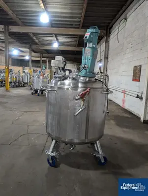USED Precision 550 Liter Precision Stainless Reactor, 316L S/S, 45/100#
