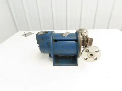 Liquiflo 33FL1 Magnetic Drive Gear Pump 1.45gpm 1/2" Flanged 5:1 Reducer 56C