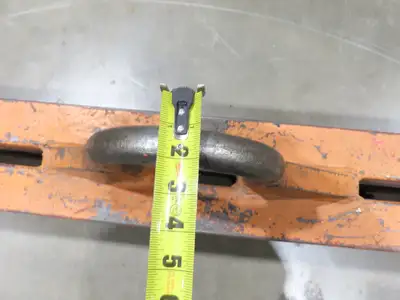 14000 Lb Rigging Lifting Beam Spreader Bar 8-Hook 200" Spread Center Lift