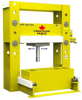 Used MACHINECO (CANADIAN PRESS DIVISION) HFP-250 H-Frame Presses Quebec CA | Machineco #1256384