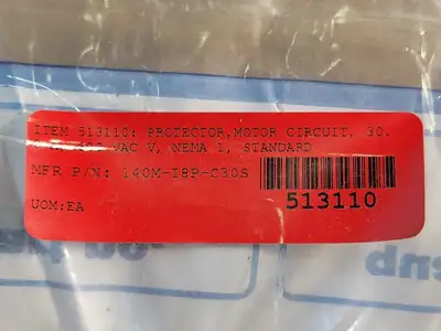 New | in-Stock ALLEN-BRADLEY 140M-I8P-C30S-M Switchgears British Columbia CA | Lenmark #240524