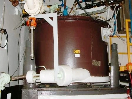 Ametek 60 x 30 Mark III perforate basket, Hastelloy C276.