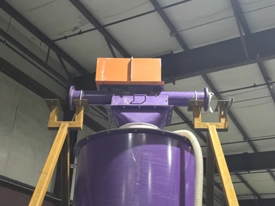 6" Diameter Hapman TubePro™  Drag Conveying System, 15 HP, New In 2020