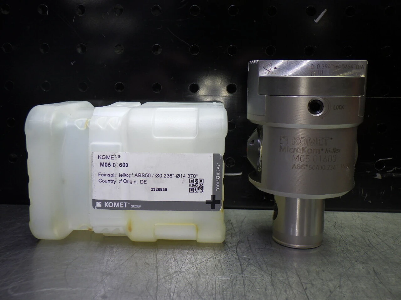Komet ABS50 MicroKom Hi.Flex .236-14.37" Finish Boring Head 69mm Pro M05 01600 (LOC2564)