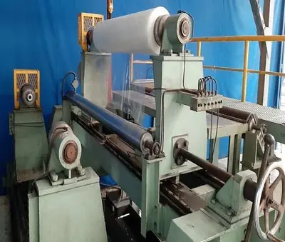 67" W (1710 mm) x .009"-.079" (.23 mm-2 mm) x 20 Ton Color Coating Line (Used)