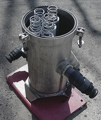 USED FILTERITE CARTRIDGE FILTER 6 CARTRIDGE FILTER