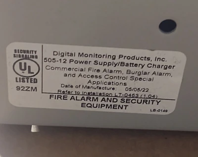 USED Digital monitoring products DMP 505-12