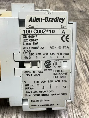 ALLEN BRADLEY 100-C09Z10 Electrical/PLC/Automation | ESS Industrial Equipment Sales (8)