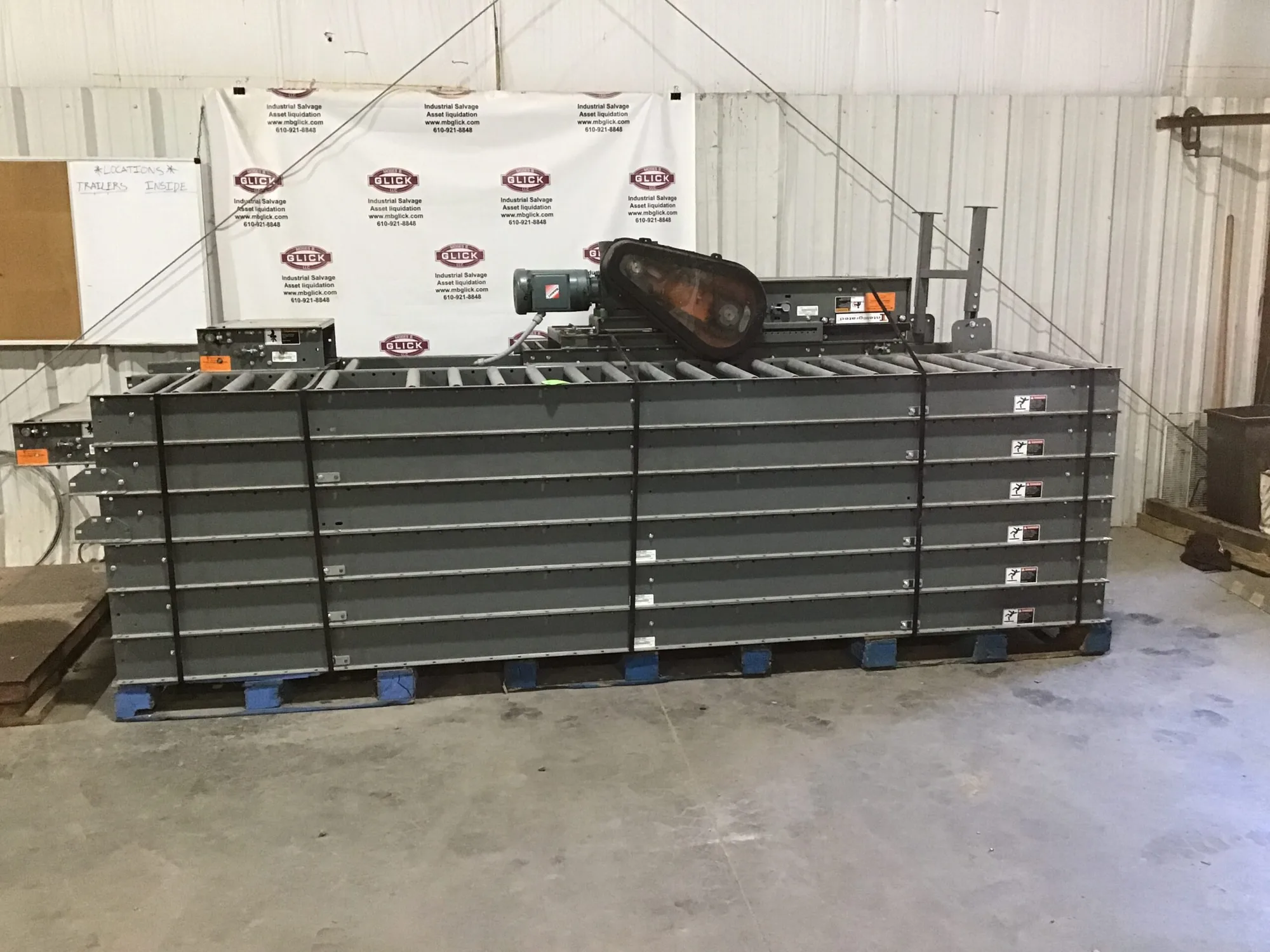Intelligrated 41000400-190891 Roller Conveyor 200 Belt Intermidiate RB. 12′
