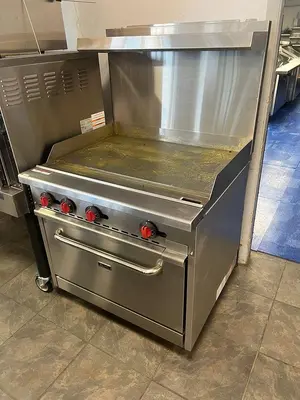 ELITE 36" Gas Thermostatic Control Griddle with Oven