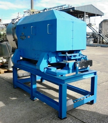 Heinkel HF 600 Inverting Filter centrifuge, 316L SS.