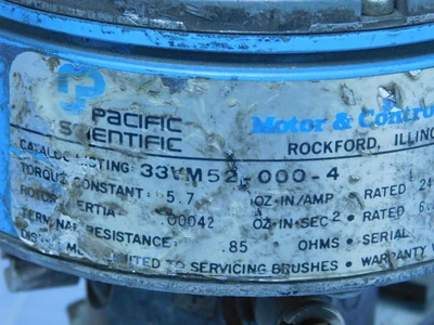 Used PACIFIC SCIENTIFIC _UNKNOWN_ Servo Motors Texas US | OCO Industrial #1675421