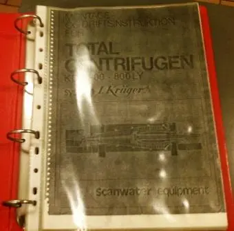(2) Kruger 800 LY decanter centrifuges, CS.