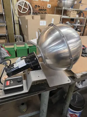 NATIONAL EQUIPMENT 12", 16" & 24" SS Coating Pans
