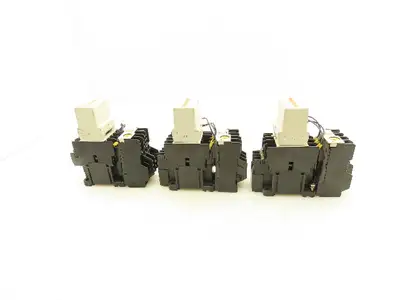 Fuji Electric TR-0N Contactor Overload Relay 110V Coil Assembly Lot of 3