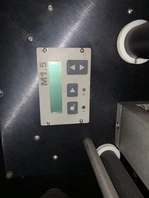 ID Technology Pressure Sensitive Labeler on Adjustable Stand
