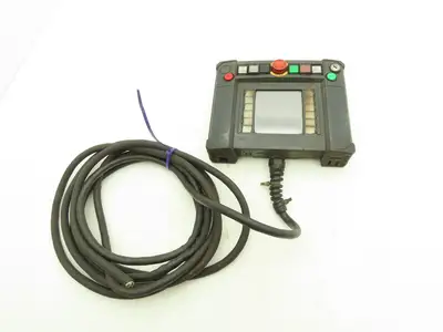 Idec HG2R-SS62BH-MK1260 Robot Teach Pendant Display With E-Stop & Cord *Photos