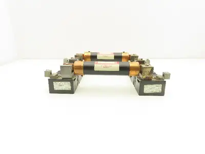 Allen Bradley X-410710 / X-400656 Fuse Block 3 Pole 100A 600V FLSR 80 Fuses