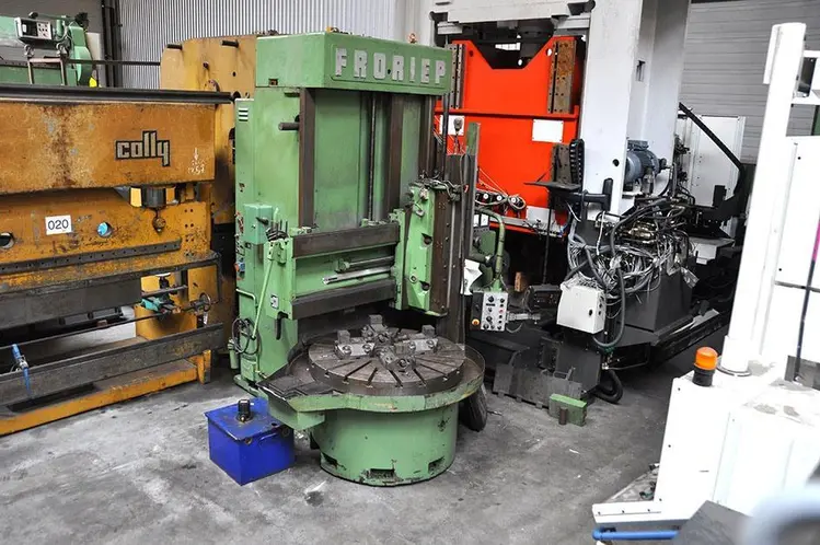 Used FRORIEP Ø 1450 MM Vertical Boring Mills (incld VTL) BE | Apt International N.V #361774