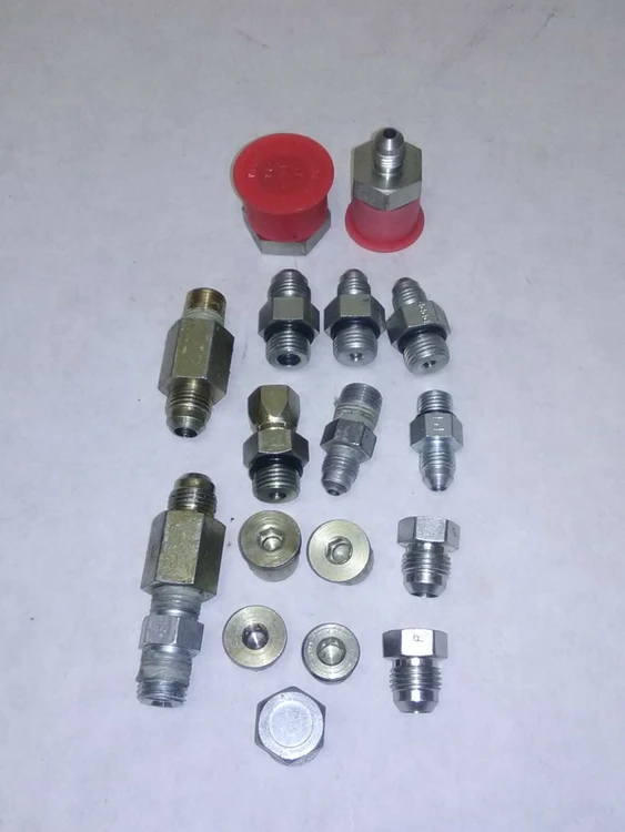 Used Unbranded mix lot of steel fittings/adapters Misc Fasteners Arizona US | ASSET CONVERSION SPECIALISTS, INC. #312300