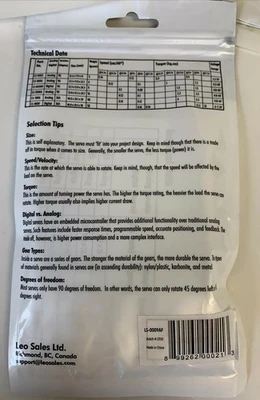 NEW Servo LS-009AF