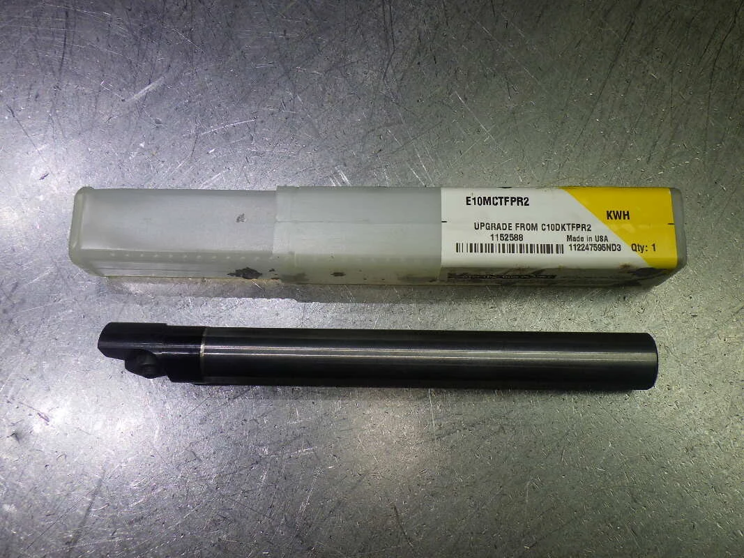 Kennametal Coolant Thru Carbide Boring Bar 5/8" Shank E10MCTFPR2 (LOC2971A)