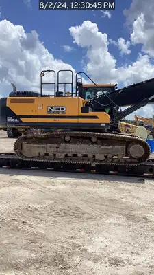 Used 2023 HYUNDAI HX350AL Crawler Excavators Florida US | National Equipment Dealers #1422458